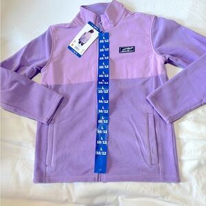Eddie Bauer Girls Full Zip Microfleece Jacket NWT